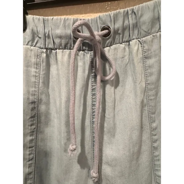 Rock & Republic Light Blue Jean Joggers Sz L - Image 2