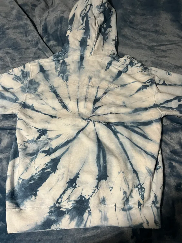 Hockomock Championship Hoodie Blue Size L - Image 3