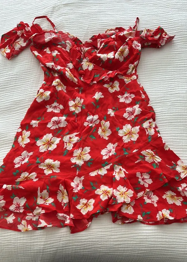 Revolve Majorelle salsa dress - Image 5