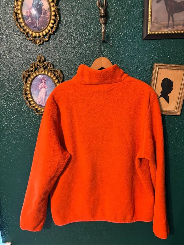 Cotopaxi Teca Fleece Full Zip Jacket Womens XXL Burnt Orange Retro - Image 2
