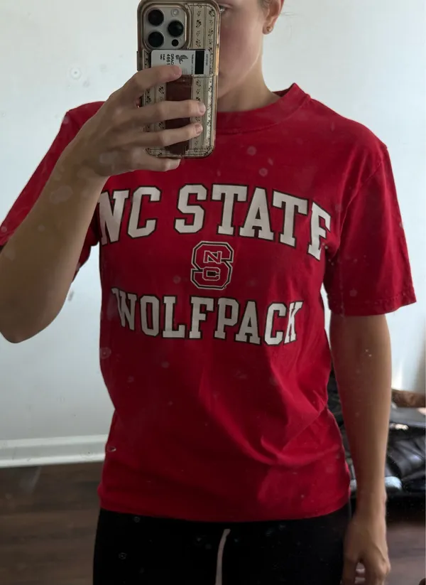 NC STATE TShirt Red - Image 3