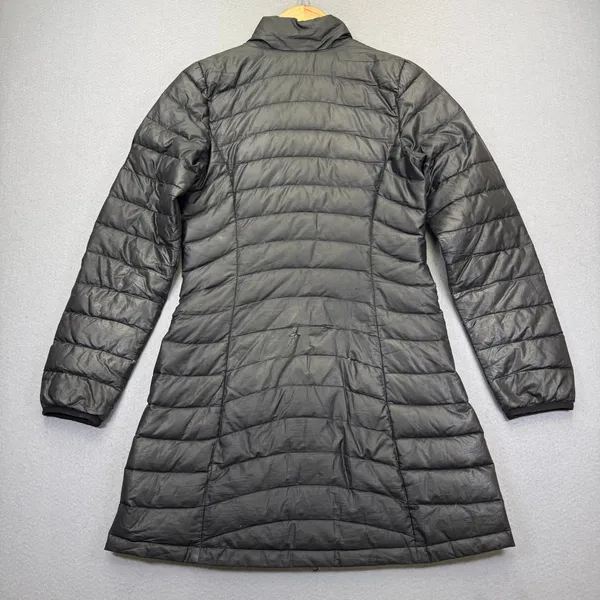 Patagonia Fiona Parka Womens XS Black Quilted Goose Down Puffer Coat 28355 F0 - Image 14