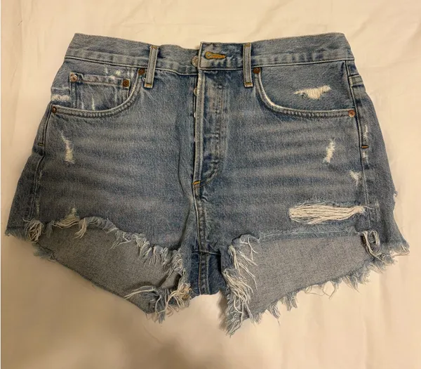 AGOLDE Denim Shorts - Image 2
