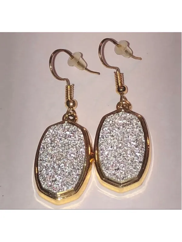 Jasmine Lane Gold Tone and Silver Tone Dangle Drop Boho Earrings - Image 6