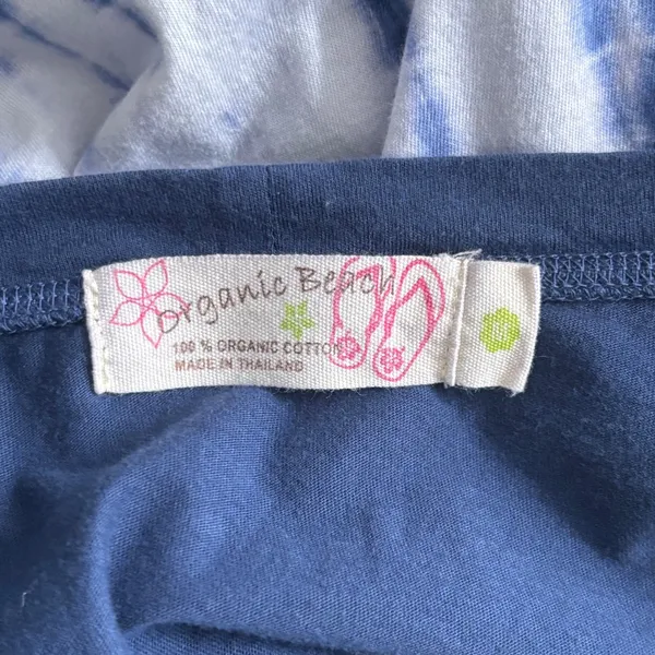 Organic Beach Button Top‎ Blue Medium - Image 7