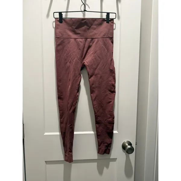 Women’s SET ACTIVE Sculptflex Seamless Leggings in Canyon Size Medium M Pink - Image 2