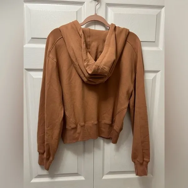 NWT well being being well small avalon‎ half zip hoodie organic cotton small - Image 11
