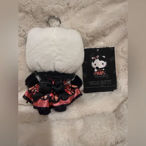 Sanrio Japan Originals Hello Kitty Butterfly Plush Bag Charm - Image 4