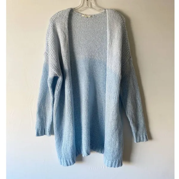 Revolve Tularosa Payson Open Front‎ Cardigan Duster in Blue Skies XS - Image 3