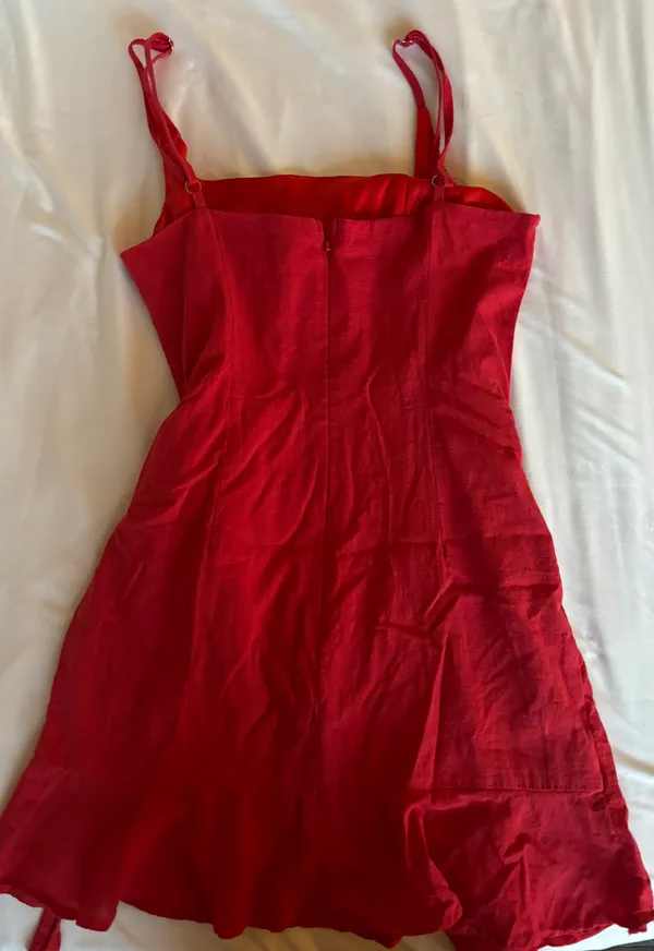 Red Mini Dress - Image 3