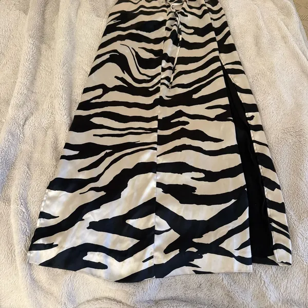 Free People Abby Zebra Print Maxi Dress - Image 6