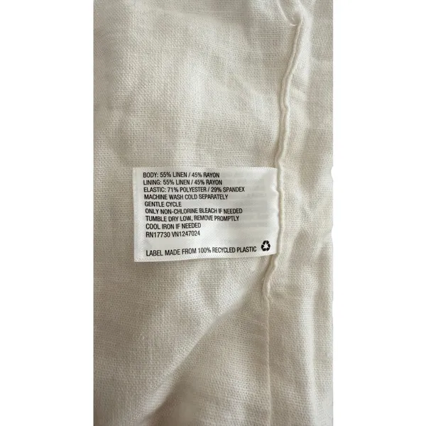 A New Day Linen cropped top size M - Image 8