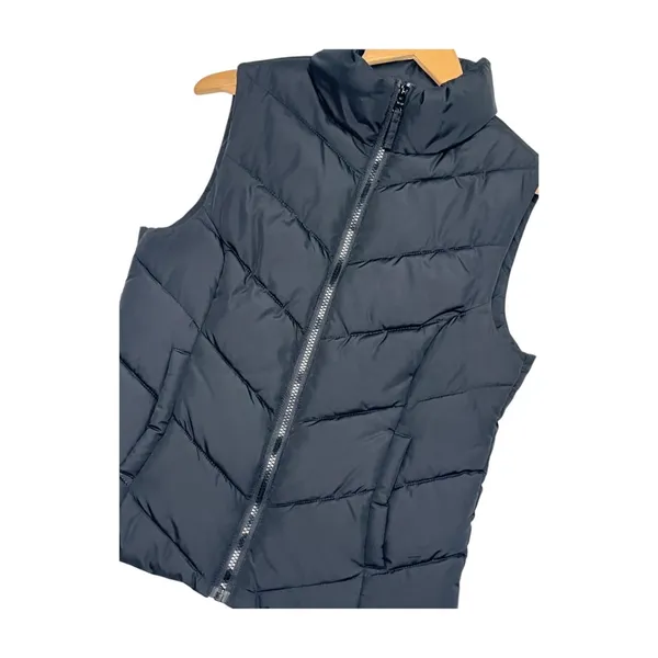 New Aeropostale Puffer Vest Womens Small Black Remixed Down Quilted Outdoor - Image 6