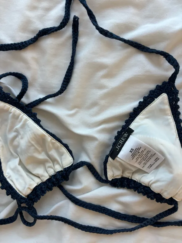 J.Crew Crochet Knit Bikini Top - Image 2