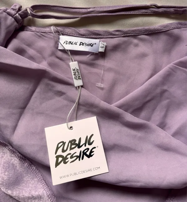 Public Desire Lilac dress - Image 4
