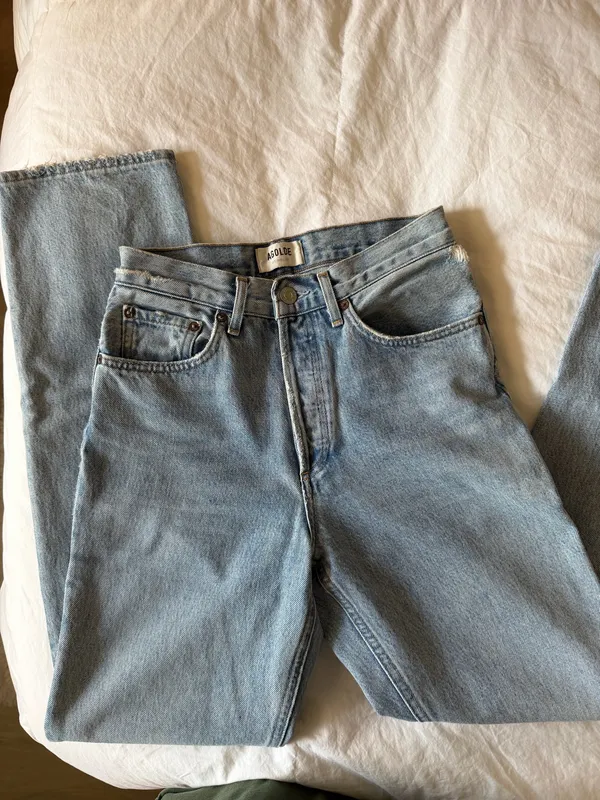 AGOLDE High-Rise Jeans Straight - Image 3