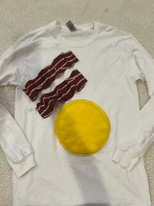 Gildan Bacon Egg And Cheese Costume - Image 2