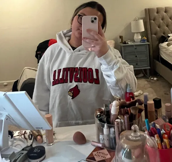 Louisville Sweatshirt White Size XL - Image 2