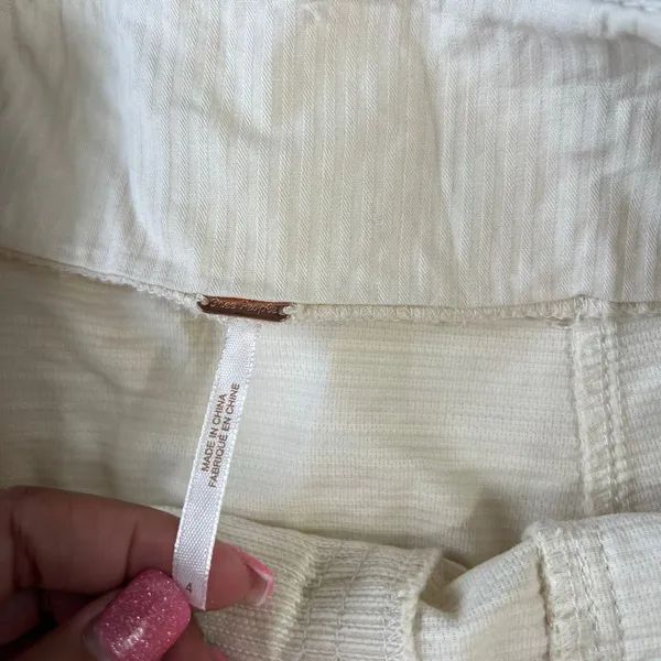 Free People Cream Every Minute Every Hour Mini Skirt 4 Women - Image 8
