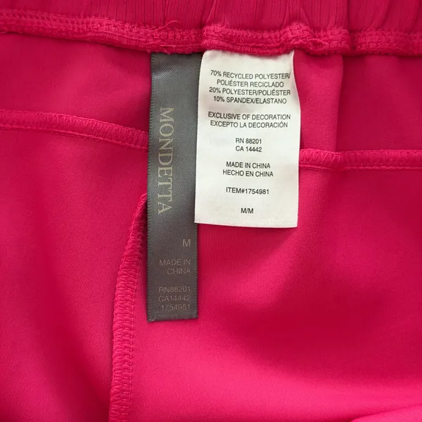 Mondetta | Women’s Midweight Ribbed Scuba Shorts  - Image 4