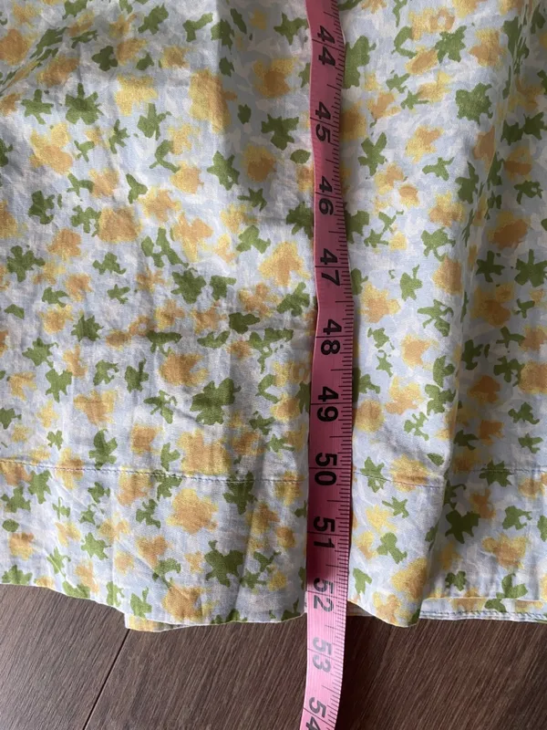 Free People Lavender Daze Smocked Dress- Size Large - Image 7