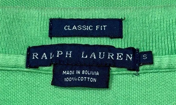 Ralph Lauren Vintage Women’s Size S Green Short Sleeve Cotton Polo Shirt - Image 4
