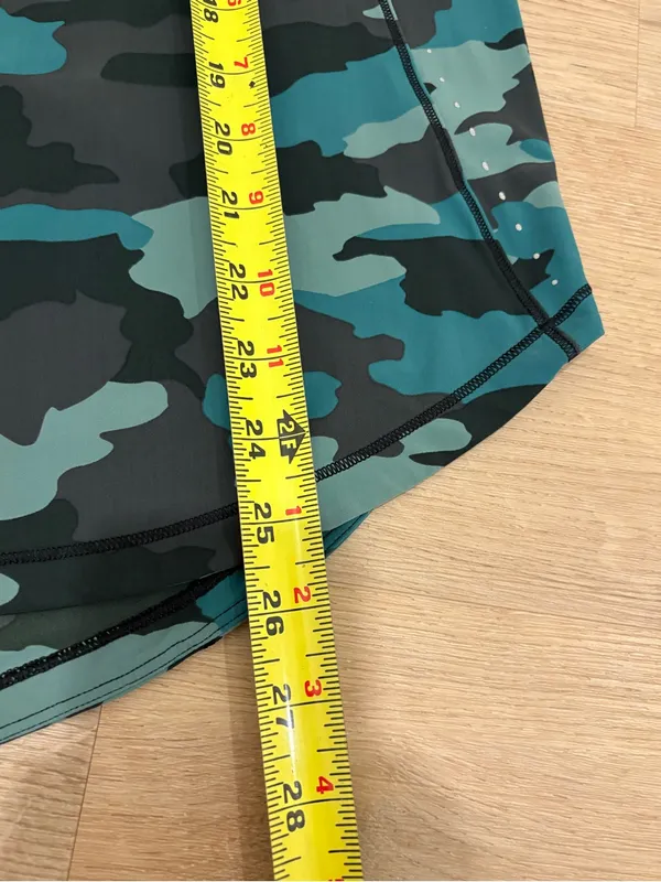 Lululemon Sculpt Tank in Heritage 365 Camo Tidewater Teal Multi/Rainforest Green - Image 6
