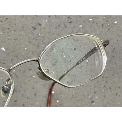 GUESS GU598 ABRN Light Brown Womens Geometric Full Rim Eyeglasses 47-18-135 B:29 - Image 12
