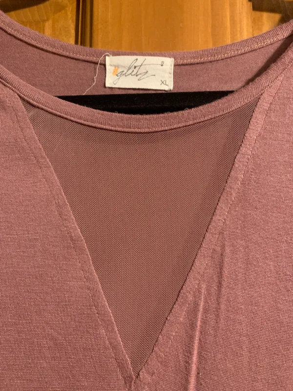 Glitz Super Soft T-Shirt with Mesh Detailing - Image 2