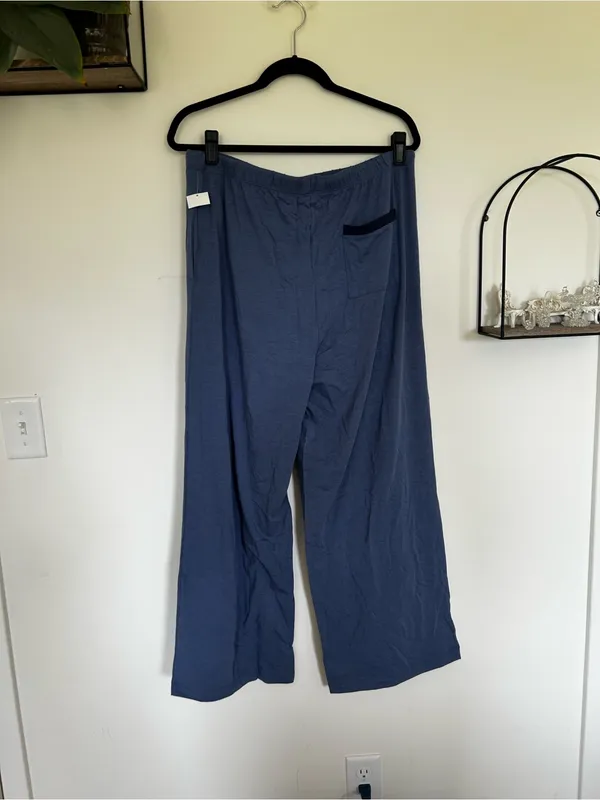 State of Day Intimates Blue Pajama Set Tank & Pants Size‎ Large - Image 3