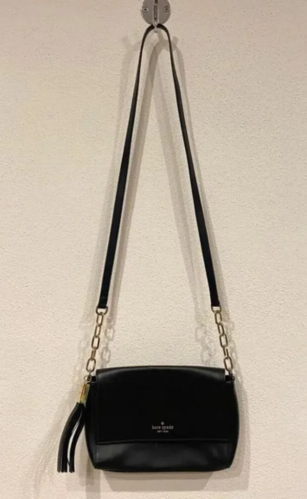 Kate Spade Leather Crossbody Bag VGUC - Image 2