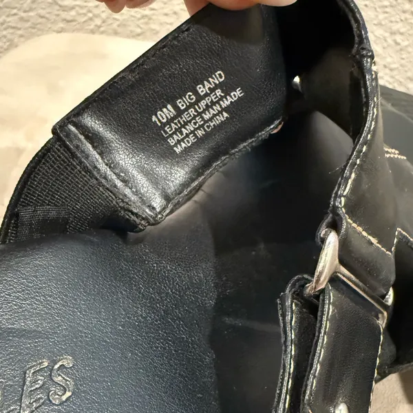 Aerosoles Black Slide Sandals Size 10M‎ - Image 5