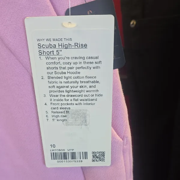 Lululemon Athletica Light Pink Athletic Shorts - Image 2