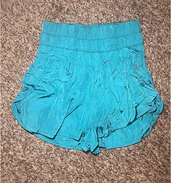 FP Movement The Way Home Shorts Teal - Image 3