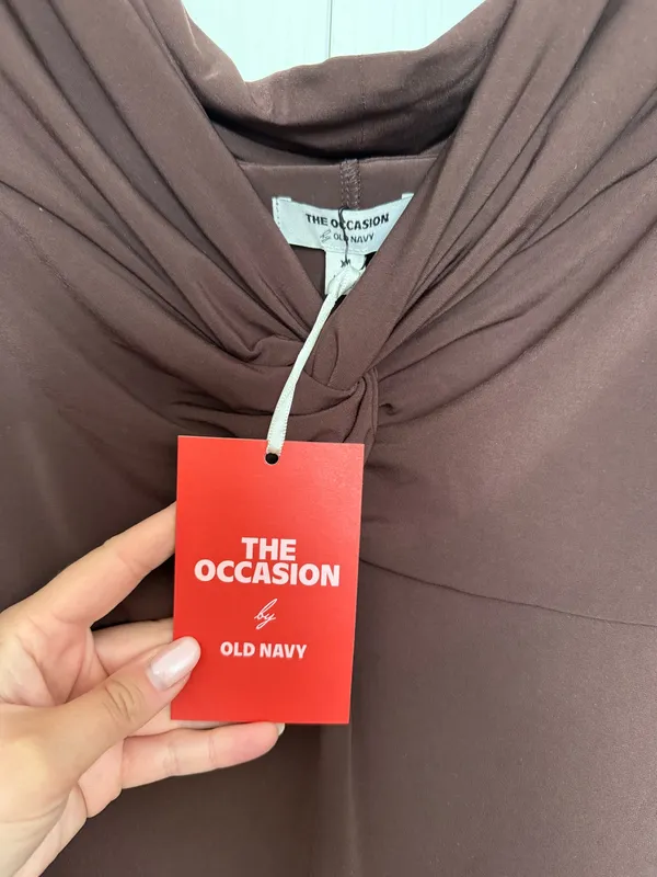 Brown Dress The Occasion by Old Navy - Image 4