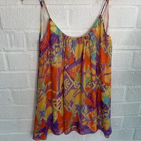 Show Me Your MuMu Vibrant Yellow Multi Print Mini Dress - Image 5