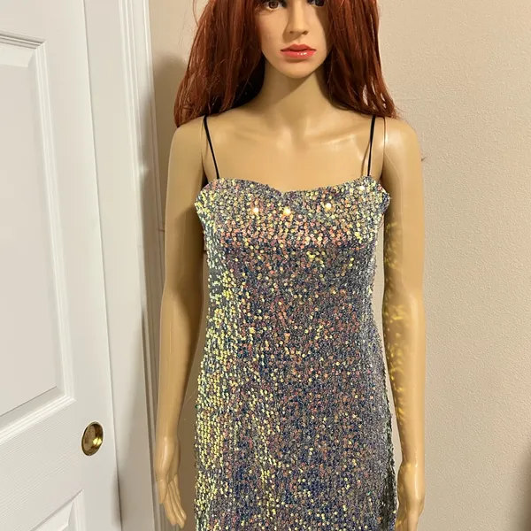 Urban Outfitters Sequin Mini Dress - Multicolor - Image 3