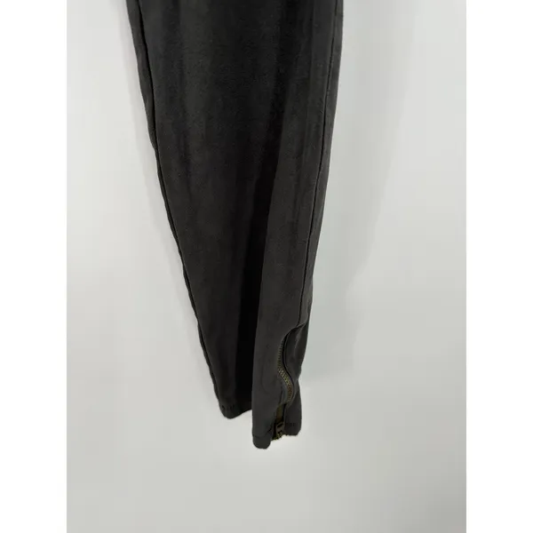 Abercrombie‎ Gray Suede Pants Slight Stretch Flat Front Womens Size 6 - Image 5
