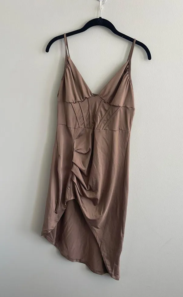 SheIn Corset Ruched Dress - Image 4
