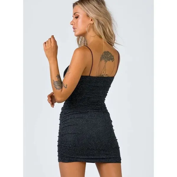 ✨Princess Polly Reeva Mini Sz 6 Dress Black✨ - Image 6