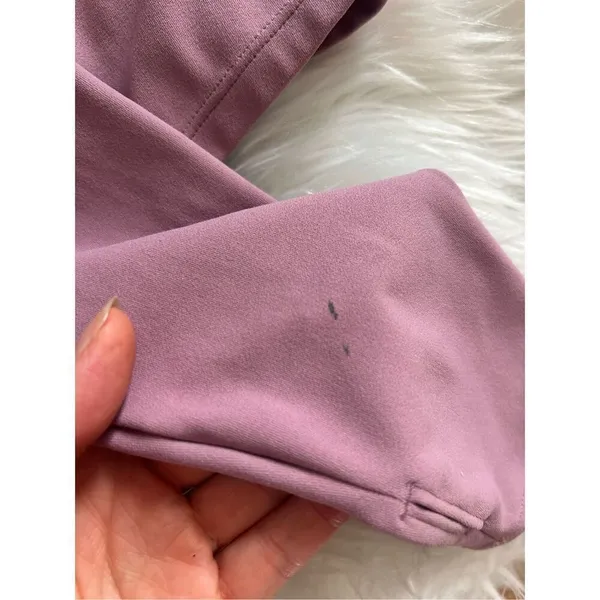 Nike zip up sweatshirt pinkish purple size xs jacket pull over - Image 2
