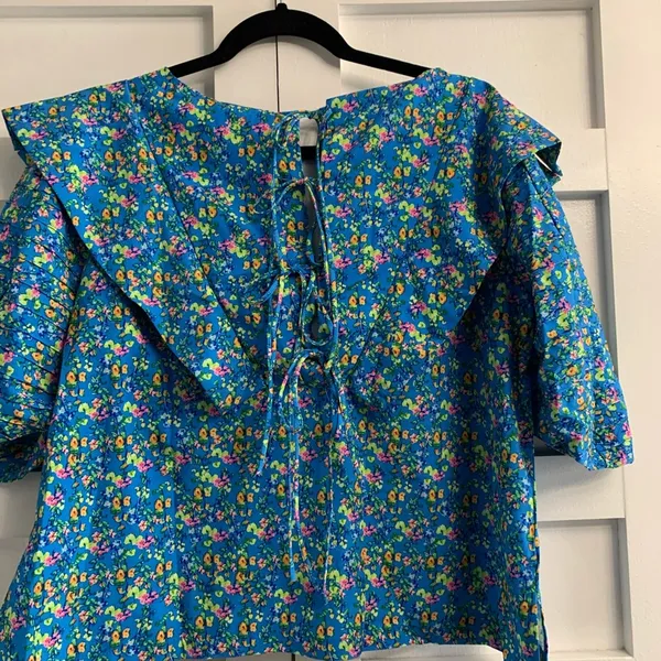 Blouse Blue Size L - Image 4