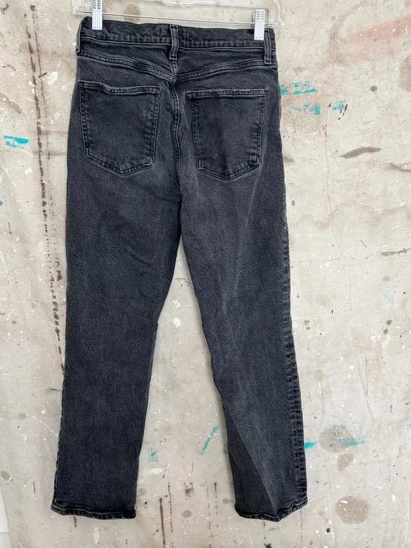 AGOLDE Wilder Mid Rise Jeans in Panoramic - Image 4