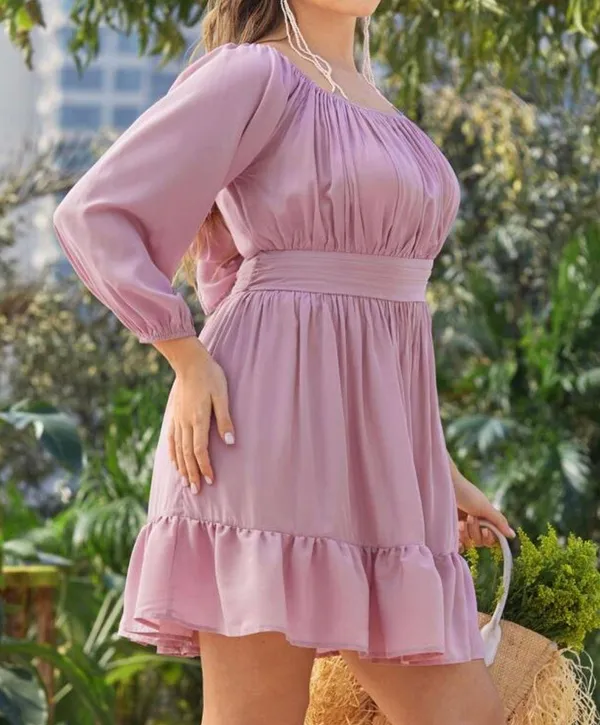 Pink Now Back Dress - Image 2
