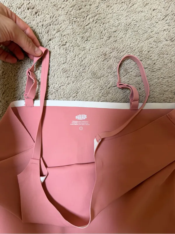 Sleeveless Pink Bodycon Mini Dress - Image 2