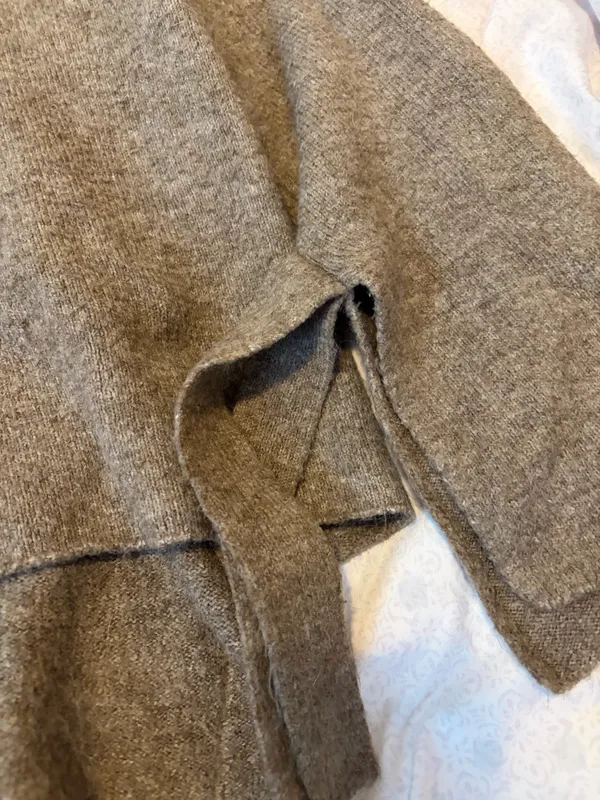zara knit brown sweater  - Image 6