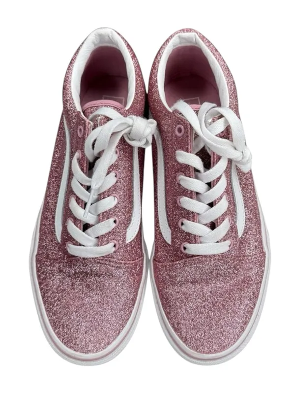 HTF: new Vans ✌︎︎ Old Skool Glitter Skate Shoe Sneaker ✌︎︎ Rose Gold Pink ✌︎︎ 7M - Image 10