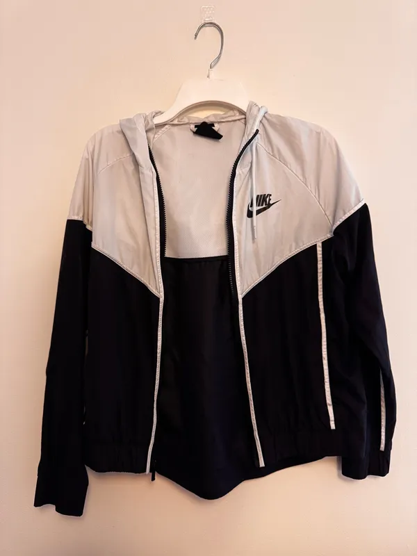 Nike Windbreaker Jacket Zip-Up Two-Tone Color Block - Image 2