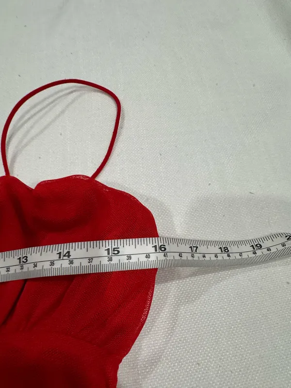 Princess Polly Penney Red Bodycon Dress Ruched - Image 10