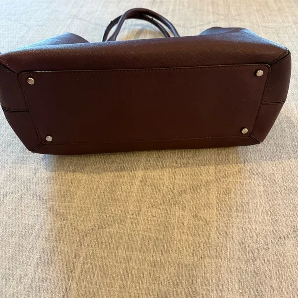 Kate Spade Cove Street Ariel Large Plum Leather Tote Bag - Image 6